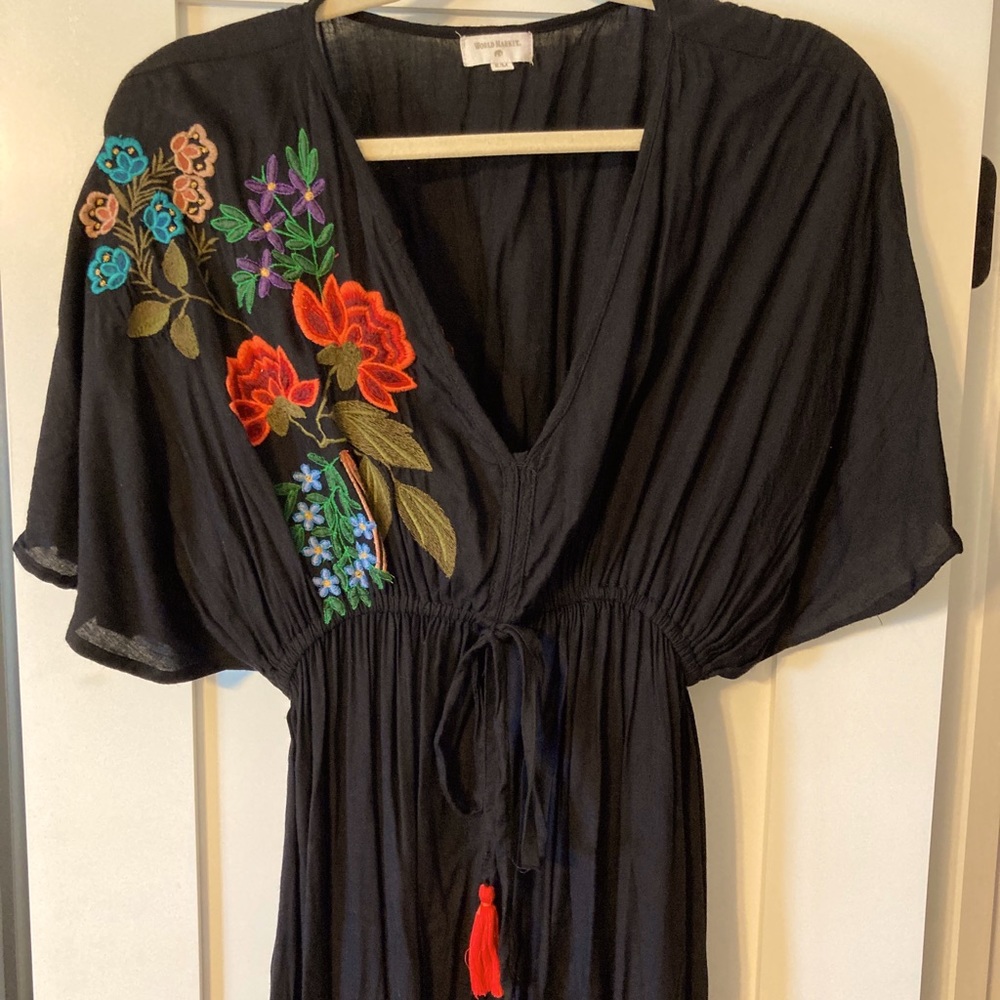 Maxi Embroidered Dress